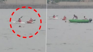 Ahmedabad Boat Capsize Video: अहमदाबाद की साबरमती नदी में नौकायन के दौरान पलटी नाव, देखें हादसे का वीडियो