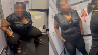 Woman Urinates On Plane Floor: महिला ने प्लेन के फर्श पर किया पेशाब, केबिन क्रू ने रिकॉर्ड किया VIDEO