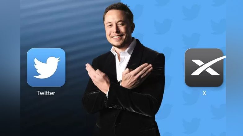 Elon Musk Reenames Twitter to 'X': चिड़िया के बजाय अब ‘एक्स’ होगा ट्विटर का LOGO: मस्क