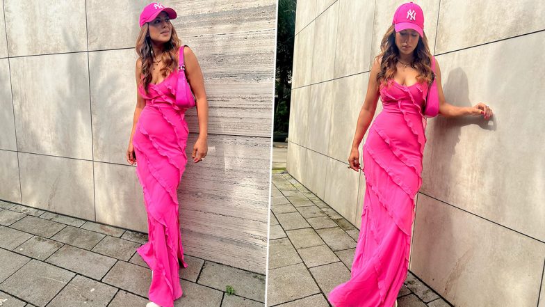 Nia Sharma ने पिंक डीप नेक आउटफिट पहन दिए सेक्सी पोज, एक्ट्रेस की हॉटनेस देख यूजर्स हुए दीवाने (Watch Video)