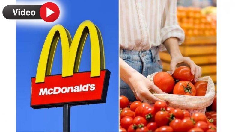 No Tomato In McDonald's Fast Food: मैकडॉनल्ड्स पर महंगाई की मार, अब डिश में नहीं मिलेगा टमाटर, जानें ग्राहकों ने क्या कहा- Video