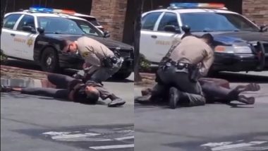 Police Brutality in US Video: अमेरिकी पुलिस की बर्बरता, महिला को जमीन पर पटका, मिर्च स्प्रे का किया इस्तेमाल