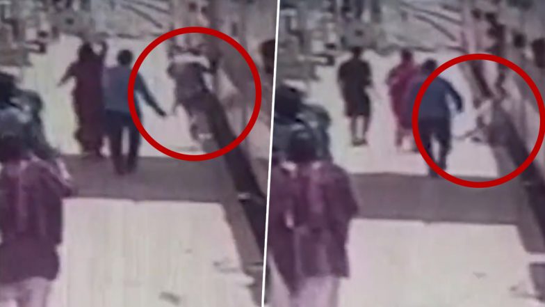 चलती ट्रेन में चढ़ने के चक्कर में बाप-बेटी ने गंवाई जान, बैलेंस बिगड़ने से हुआ दर्दनाक हादसा (Watch Viral Video)