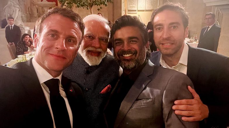 R. Madhavan ने PM Modi और फ्रांस के राष्ट्रपति के साथ किया डिनर, सोशल मीडिया पर वायरल हुईं सेल्फी (View Pics) 