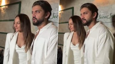 Sonakshi Sinha and Zaheer Iqbal spotted together: रुमर्ड गर्लफ्रेंड-बॉयफ्रेंड सोनाक्षी सिन्हा-जहीर इकबाल Huma Qureshi की बर्थडे पार्टी में एक साथ आए नजर (Watch Video)