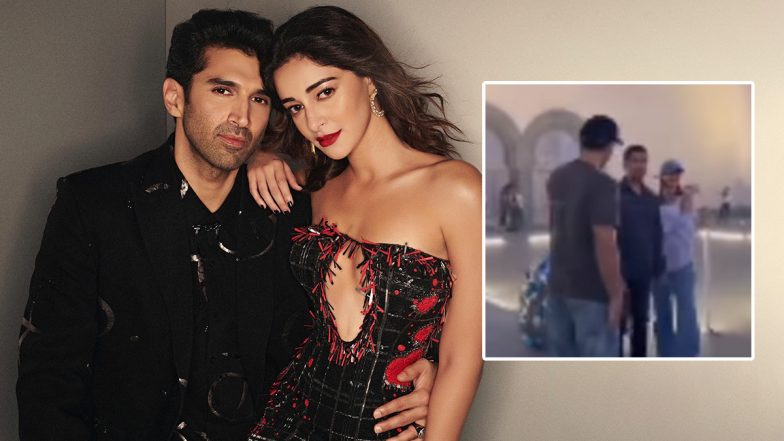 Aditya Roy Kapur and Ananya Pandey Spotted in Doha: अदित्य रॉय कपूर और अनन्या पांडे दोहा में एक साथ हुए स्पॉट, रुमर्ड कपल का वीडियो हुआ वायरल (Watch Video)