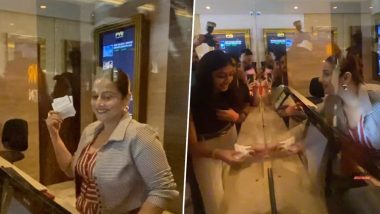 Vidya Balan ने विंडो पर खड़े होकर बेचे मूवि टिकट, 7 जुलाई को रिलीज होगी मर्डर मिस्ट्री Neeyat (Watch Video)