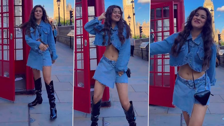 Avneet Kaur ने लंदन की गलियों में लगाए देसी ठुमके, एक्ट्रेस की क्यूटनेस ने यूजर्स का मोहा दिल (Watch Video)
