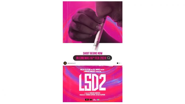 LSD 2: Ekta Kapoor की फिल्म 'लव, सेक्स और धोखा 2' की शूटिंग हुई शुरू, फिल्म मॉडर्न जमाने के प्यार से कराएगी रूबरू (Watch Video)
