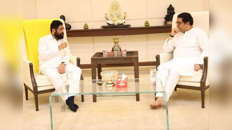 Maharashtra Politics: राज ठाकरे ने सीएम शिंदे से की मुलाकात, चर्चाओं का बाजार फिर गर्म