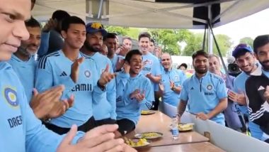 Indian Cricket Team Watches Historic Moon Landing Virtually From Ireland: चंद्रयान 3 की कामयाबी की गवाह बनी टीम इंडिया, आयरलैंड से देखा पूरा नजारा