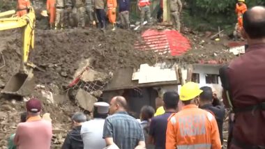 Himachal Pradesh Landslide: हिमाचल प्रदेश में भूस्खलन के चलते कालका-शिमला रेलवे ट्रैक क्षतिग्रस्त, रेस्क्यू ऑपरेशन जारी- VIDEO