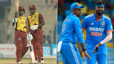 IND Beat WI, 3rd T20I 2023: सूर्यकुमार यादव की आतिशी पारी से भारत ने वेस्टइंडीज के खिलाफ तीसरे मैच में जीत के साथ टी20 श्रृंखला में की वापसी