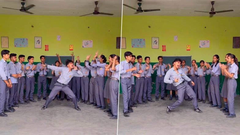 Dance Video: स्कूल के लड़के ने 'कॉलेज की नटखटी लड़कियों' गाने पर किया जबरदस्त डांस, वीडियो हुआ वायरल