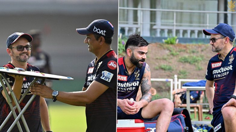 RCB Part Ways With Mike Hesson and Sanjay Bangar: रॉयल चैलेंजर्स बैंगलोर के एडमिनिस्ट्रेटशन में बड़ा बदलाव, क्रिकेट निदेशक माइक हेसन और मुख्य कोच संजय बांगर से तोड़ा नाता, एंडी फ्लावर बने नए कोच