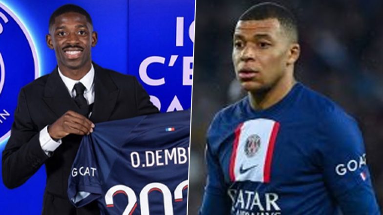 Kylian Mbappe Welcomes Ousmane Dembele In PSG: फ्रेंच फॉरवर्ड ओस्मान डेम्बेले के बार्सिलोना से पीएसजी में&nbsp;शामिल होने के बाद किलियन म्बाप्पे ने सोशल मीडिया पर किया स्वागत,&nbsp;देखें पोस्ट