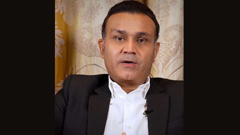 Virender Sehwag Praised PM Modi: वीरेंद्र सहवाग ने पीएम मोदी की जमकर तारीफ की, टीम इंडिया के ड्रेसिंग रूम प्रधानमंत्री को देख खुश हुए 'मुल्तान के सुल्तान', देखें विडियो