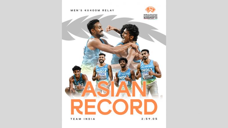 World Athletics Championships: भारतीय पुरुषों की 4x400 रिले टीम ने रचा इतिहास, पहली बार फाइनल में क्वालीफाई कर बनाया एशियाई रिकॉर्ड