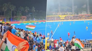 Vande Mataram During India vs Malaysia Finals: गेम में टीम इंडिया की वापसी के बाद वंदे मातरम से गूंज उठा पूरा स्टेडियम, खड़े हो गए रोंगटे; देखें वीडियो