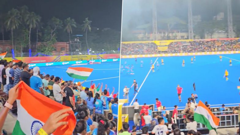Vande Mataram During India vs Malaysia Finals: गेम में टीम इंडिया की वापसी के बाद वंदे मातरम से गूंज उठा पूरा स्टेडियम, खड़े हो गए रोंगटे; देखें वीडियो