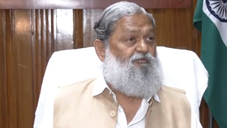 Nuh Violence: हरियाणा के गृह मंत्री अनिल विज ने नूंह हिंसा का ठीकरा कांग्रेस पर फोड़ा, कहा- 'ऐसा लग रहा है ये सब कांग्रेस ने किया'? (Watch VIDEO)