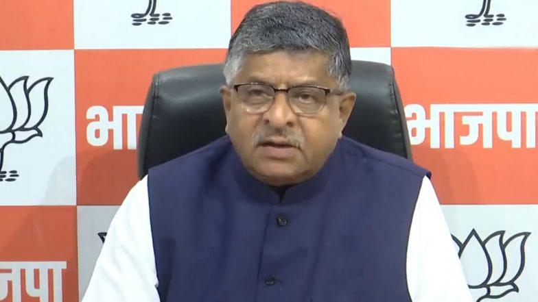 डीके सुरेश को एक मिनट भी सांसद बने रहने का अधिकार नहीं है, क्या सोनिया और राहुल गांधी माफी मांगेंगे? : रविशंकर प्रसाद