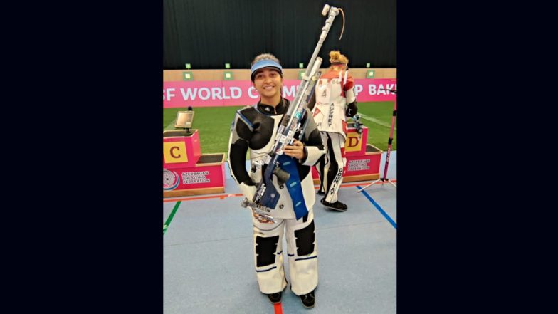 ISSF World Championships: खेल मंत्री ने पेरिस ओलंपिक कोटा हासिल करने के लिए राइफल निशानेबाज मेहुली घोष को सराहा