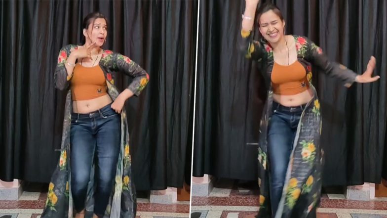 Viral Dance Video: 'दो गज का घूंघट' गाने पर लड़की ने किया जबरदस्त डांस, अपने स्टेप्स से इंटरनेट पर लगाई आग