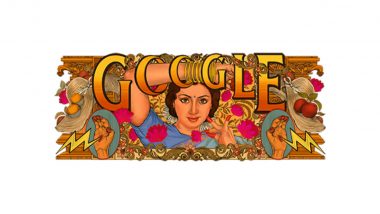 Sridevi's 60th Birthday Google Doodle: श्री देवी के 60वें जन्मदिन पर गूगल ने ख़ास डूडल बनाकर किया उन्हें याद