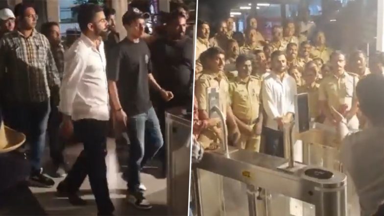 Virat Kohli At Atria Institute In Bangalore: विराट कोहली ने बेंगलुरु में कर्नाटका पुलिस जवान के साथ खिंचवाई तस्वीर, देखें वायरल वीडियो