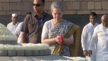 Rajiv Gandhi Birth Anniversary: पूर्व प्रधानमंत्री राजीव गांधी की जयंती पर सोनिया गांधी ने दी श्रद्धांजलि, देखें वीडियो