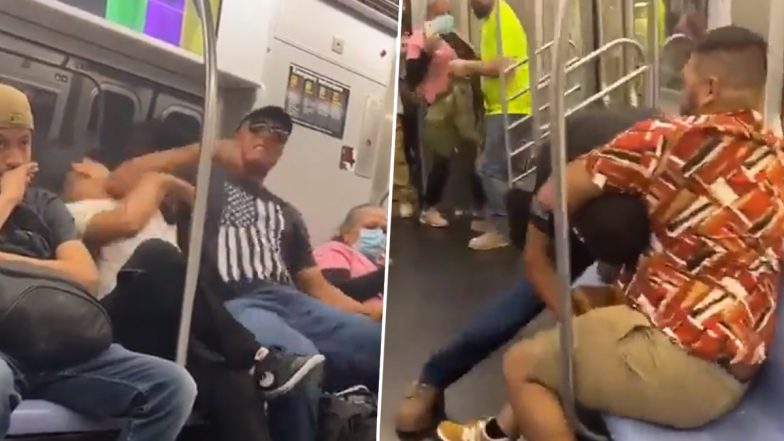 Fight in Metro: कंधे पर सो जाने पर शख्स ने की यात्री की पिटाई, रोंगटे खड़े कर देने वाला वीडियो वायरल