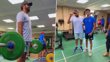 Rohit Sharma Sweats It Out In Gym: एशिया कप से पहले टीम इंडिया के कप्तान रोहित शर्मा ने जिम में जमकर पसीना बहाया, इंस्टाग्राम पर शेयर किया वीडियो