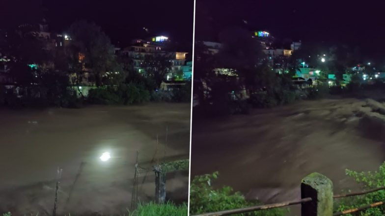 Uttarakhand Rains: उत्तराखंड में भारी बारिश का कहर, नंदाकिनी नदी का बढ़ा जलस्तर, घरों और दुकानों में घुसा पानी, देखें वीडियो