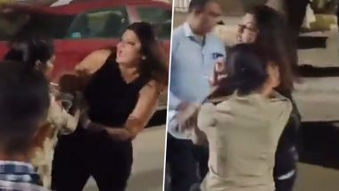 Drunk Woman Attacks Cops in Gujarat: वड़ोदरा में नशे में धुत्त महिला ने पुलिस पर किया अटैक और दी गालियां, देखें वीडियो