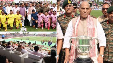 Durand Cup: राजनाथ सिंह ने खेल और समाज में नियम बनाए रखने पर दिया जोर, डूरंड कप के 132वें संस्करण का किया उद्घाटन