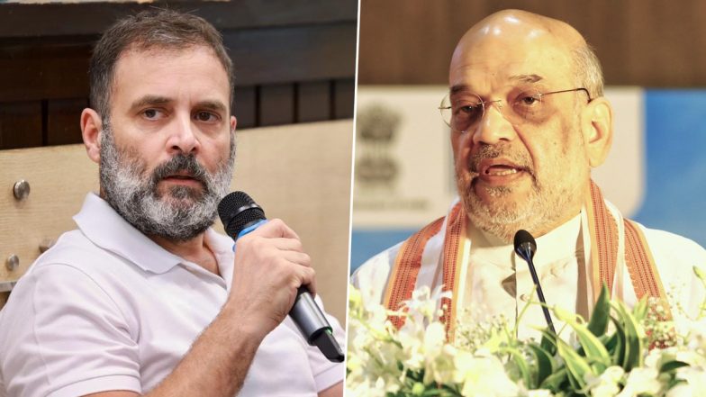 ‘भ्रष्टाचार’, ‘कमीशन’, ‘सांप्रदायिकता’ और ‘अपराधीकरण’ पर चलती है कांग्रेस: अमित शाह