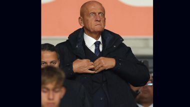 Pierluigi Collina Attends FIFA Women's WC 2023 Semi-Final: पूर्व इटालियन फुटबॉल रेफरी पियरलुइगी कोलिना देखने पहुंचे स्पेन बनाम स्वीडन फीफा महिला विश्व कप सेमीफाइनल मैच, देखें Photo