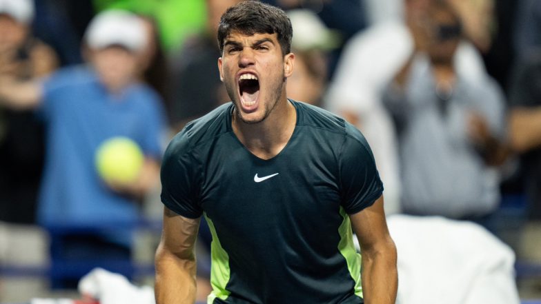 Cincinnati Masters: कार्लोस अल्काराज नें दर्ज की  साल की 50वीं जीत, सिनसिनाटी मास्टर्स के दूसरे दौर में जॉर्डन थॉम्पसन को हराया
