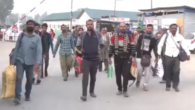 Amarnath Yatra: अमरनाथ यात्रा के लिए तीर्थयात्रियों का नया जत्था रवाना, श्रद्धालु दिखें खुश- Watch Video