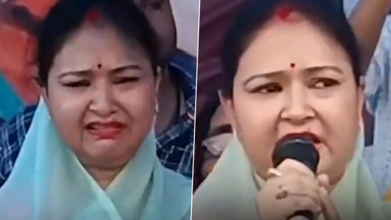 MP Assembly Election 2023: विधानसभा चुनाव में BJP नेता अर्चना सिंह को नहीं मिला टिकट तो स्टेज पर ही फफक कर रो पड़ी, वीडियो वायरल