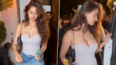 Disha Patani का सेक्सी ड्रेस में दिखा किलर अवतार, एक्ट्रेस की दिलकश अदाओं ने यूजर्स के उड़ाए होश (Watch Video)