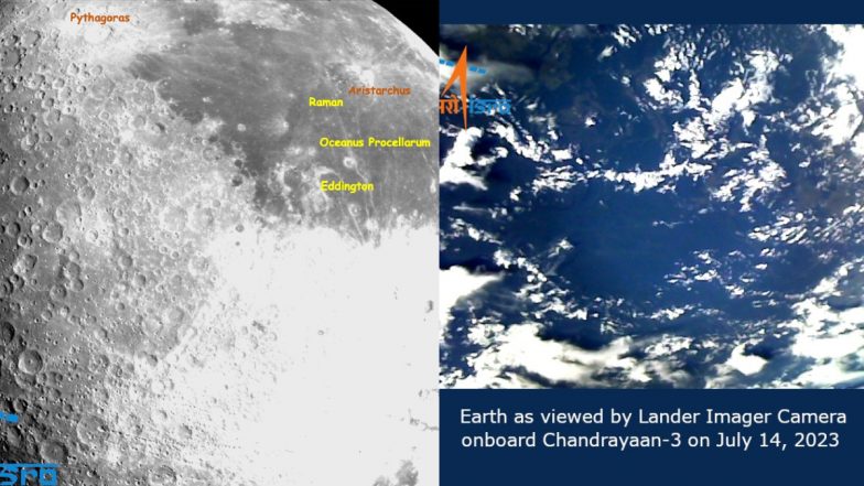 Earth View By Chandrayaan 3: चंद्रयान-3 ने ली पृथ्वी और चांद की तस्वीर, आप भी देखें अंतिरक्ष से कैसी दिखती है धरती