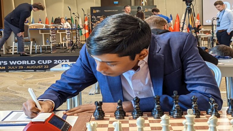 FIDE World Cup Chess Tournament: 18 साल के प्रगनानंद के पास कार्लसन को हराकर इत&zwj;िहास रचने का मौका