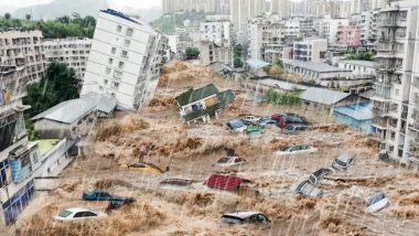 China Floods Video: चीन में बाढ़ से मची तबाही, 10 लोगों की मौत, हज़ारों लोग हुए बेघर, घर-गाड़ी बहे