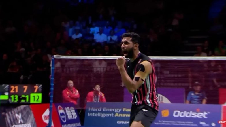 HS Prannoy Enters Semi-Final: एचएस प्रणय ने बीडब्ल्यूएफ बैडमिंटन विश्व चैंपियनशिप में विश्व के नंबर एक विक्टर एक्सेलसन को हराया, सेमीफाइनल के लिए किए क्वालीफाई