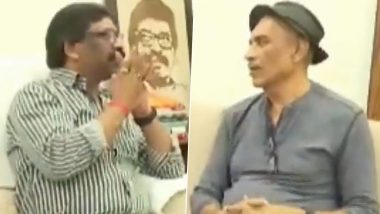 CM Hemant Soren Met Prakash Jha: झारखंड के सीएम हेमंत सोरेन ने रांची में फिल्म डायरेक्टर प्रकाश झा से की मुलाकात, देखें VIDEO