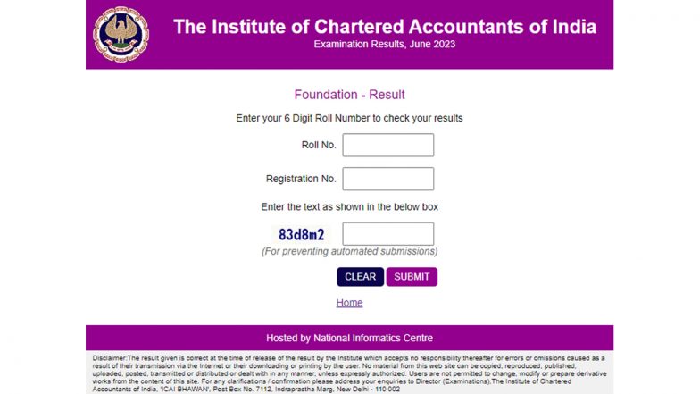 ICAI CA Foundation Result 2023 Out: चार्टर्ड अकाउंटेंट्स इंस्टीट्यूट ने सीए फाउंडेशन जून में हुई परीक्षा का परिणाम किया घोषित,&nbsp;इस लिंक पर चेक करें रिजल्ट