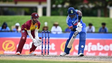 IND vs WI 5th T20I Live Score Update: टीम इंडिया ने वेस्टइंडीज के सामने रखा 166 रनों का टारगेट, सूर्यकुमार यादव ने खेली आतिशी पारी