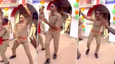 Policeman Dance Video: स्वतंत्राता दिवस पर 'भारत मां का बेटा हूं' गीत पर कानपुर के बिधनू थाने में तैनात पुलिस वाले ने किया जमकर डांस, वीडियो वायरल